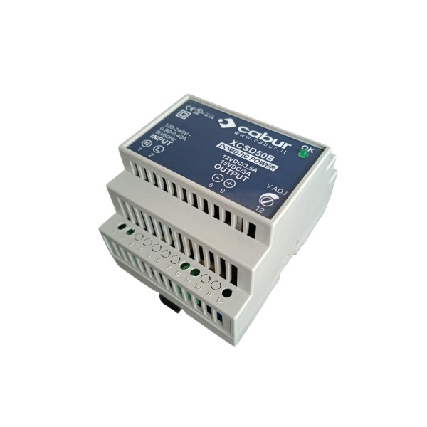 Alimentation à découpage Cabur xcsd50b 90-264 Vca/12-15 Vcc 3,5 A (utilisée pour l'affichage)