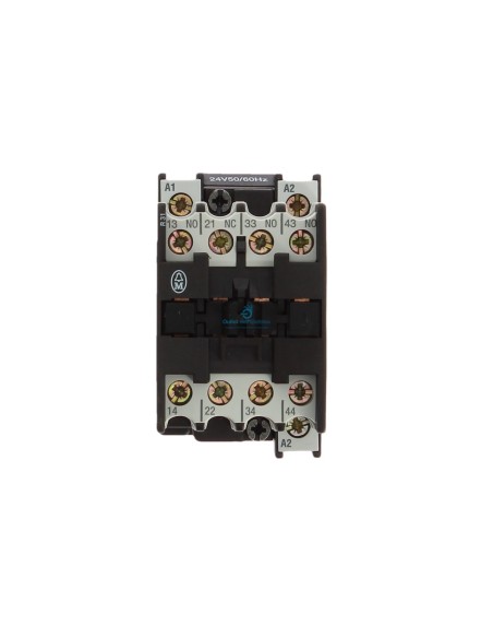 Eaton 027437 Dilr31 auxiliary contactor 24v 50/60hz 3na 1nc