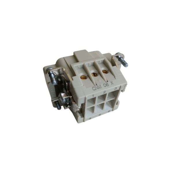 Ilme cnm 06 x 6-pin plug socket