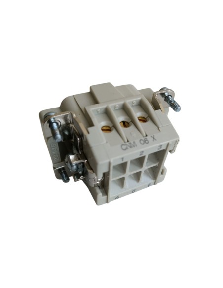 Ilme cnm 06 x 6-pin plug socket