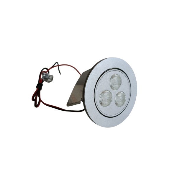 Nobile illuminazione 225/3k/al spot encastré LED 3x3W 700mA 3100K aluminium