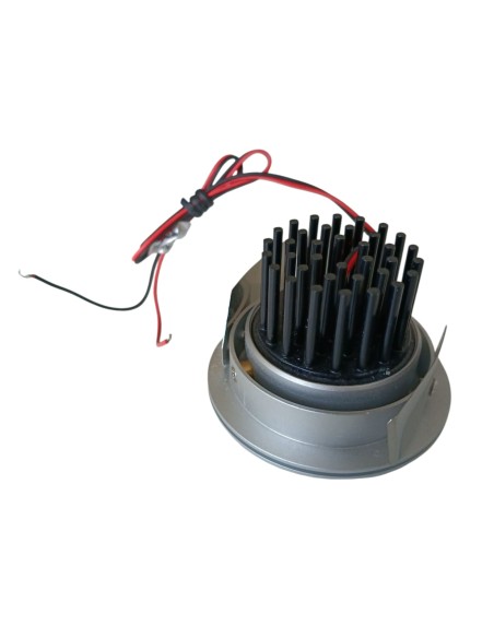 Nobile illuminazione 225/3k/al recessed spotlight led 3x3w 700ma 3100k aluminum