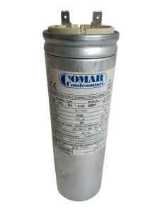 Condensateurs Comar 8490384, condensateur triphasé 5,1 kvar 84 µF 440 V