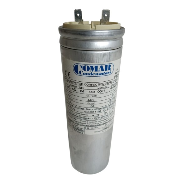 Condensadores Comar 8490384 condensador trifásico 5,1 kvar 84 mf 440 v