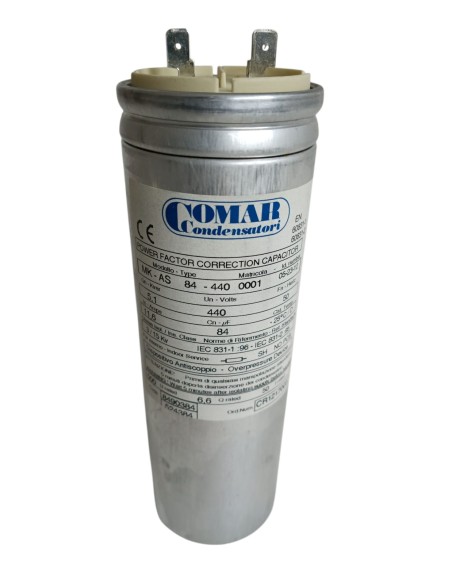 Condensateurs Comar 8490384, condensateur triphasé 5,1 kvar 84 µF 440 V