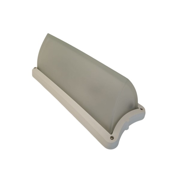 Applique murale Lombardo lb891m1 vela 400 2xe27 blanc IP65