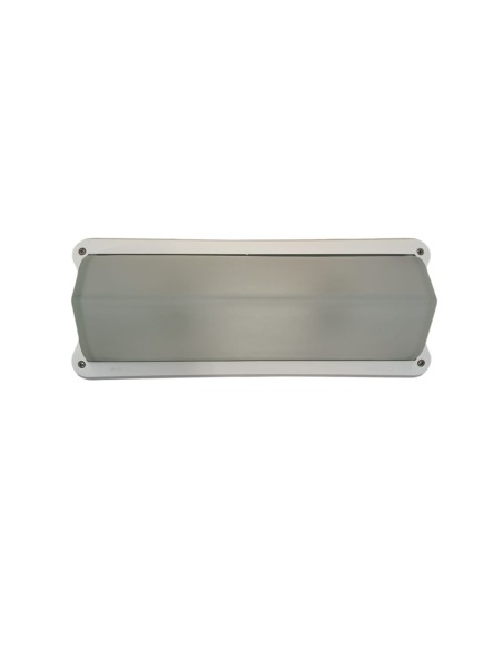 Applique murale Lombardo lb891m1 vela 400 2xe27 blanc IP65