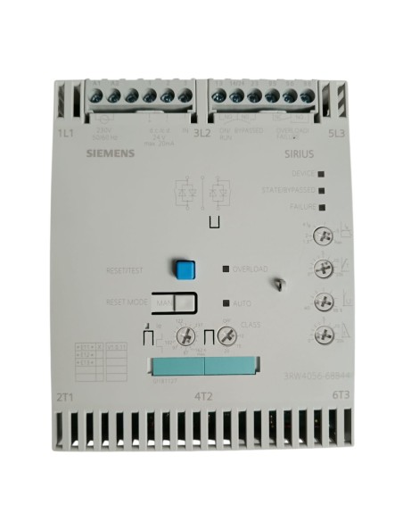 SIEMENS 3RW40566BB44 DÉMARRAGE DOUX S6 90KW 400V