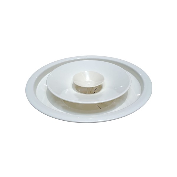 Brofer dcs10315 diffusore circolare reg. con serranda d315r