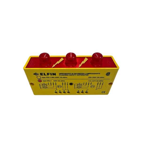 Nouveau dispositif de sécurité clignotant elfin 050dsl2 220v