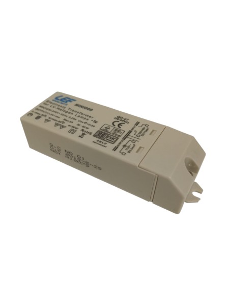 Lef mini060 trasformatore elettronico  20÷60w 230v / 12vac mini