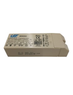 Lef mini060 electronic transformer 20÷60w 230v / 12vac mini 2