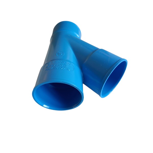 Branche PVC Aertecnica TR054 D50 à 45° ff