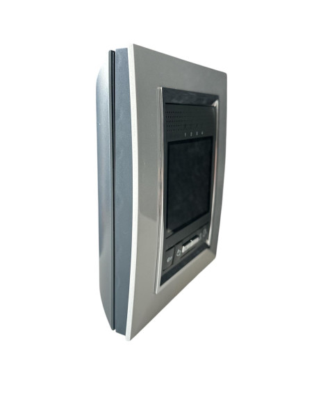 Gewiss GW18343VT Videocitofono Lux Vivavoce Colori da parete Titanio