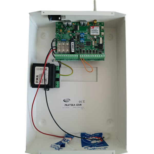 Sudel s2600 pratika gsm centrale allarme completa di inseritore e 3 chiavi