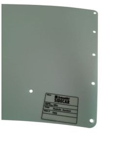 Artemide 960150 sidecar milo notte diffusore azzurro 2