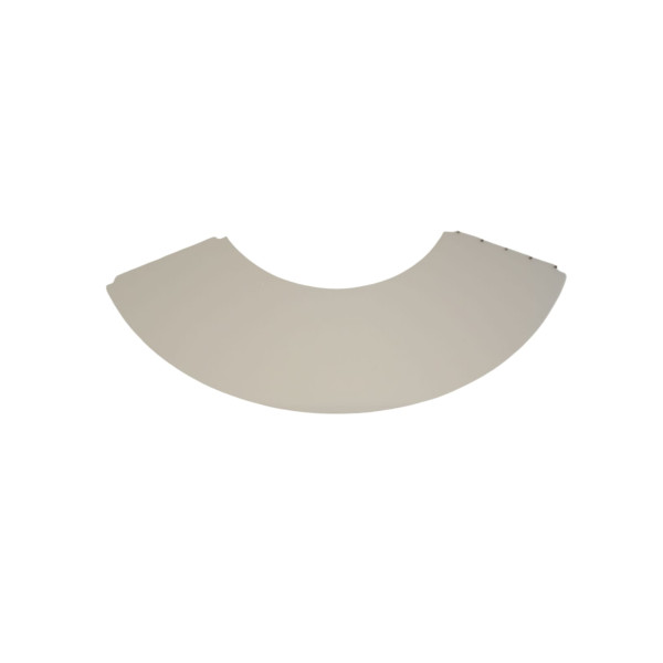 Luceplan Costanzina: paralume bianco con diametro di 26 cm