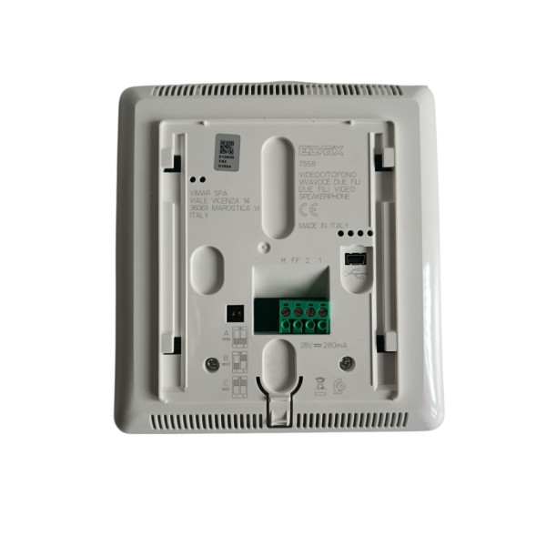 Elvox 7558 Videocitofono Tabfree4,3 2 fili vivavoce bianco