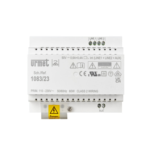 Urmet 1083/23 Alimentatore di colonna 2Voice