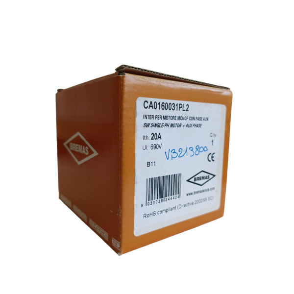 Vemer vb13800 ca0160031pl2 interruttore commutatore 16a