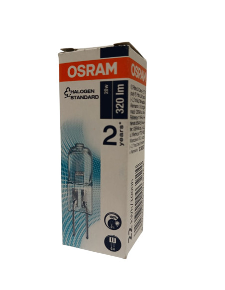 Osram h64425 halostar g4 spillo chiara 20w 12v 2800k