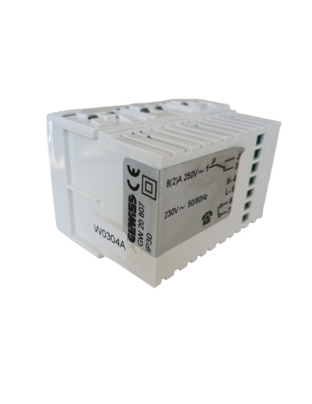 Gewiss GW20807 Cronotermostato elettronico serie System bianca