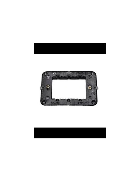 Support Vimar 20613 pour 3 modules, vis, série Eikon