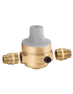 Caleffi 539250 Riduttore di pressione con doppio attacco manometro 1/2 - 3/4"