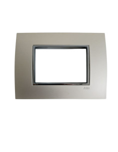 Placca square lucent bianco alabastro 3m