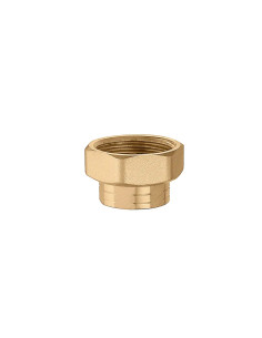 Caleffi 165002 bocchettone con calotta mobile completo di guarnizione guarnizione 1 1/2' femmina x 1" femmina