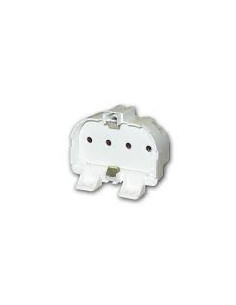 Portalamp x lamp fluores compatte 2g11 2a 250v aagstucchi