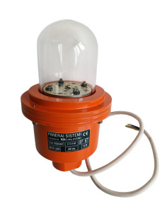 Lampada di segnalazione led 10w 230vac ip67 panerai sistemi