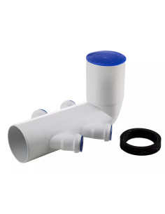 Wavin 243107D Ed Tech Curva WC 4attacchi HTSBL 110x40