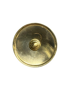 Toskanische Knöpfe 512-ol konkav gegossene Glocke D 70 aus Messing