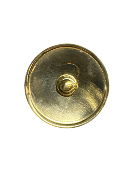 Tuscan push buttons 512-ol concave cast bell d 70 in brass