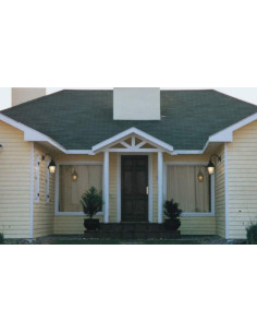 Surya 51210 L2 Lanterna 1x150w max e27 grigio con vetro trasparente IP43 2