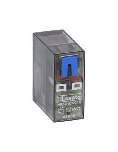 Lovato HR501CD012 rele' miniaturrizzato 1SC 16A 1 2Vdc +Led