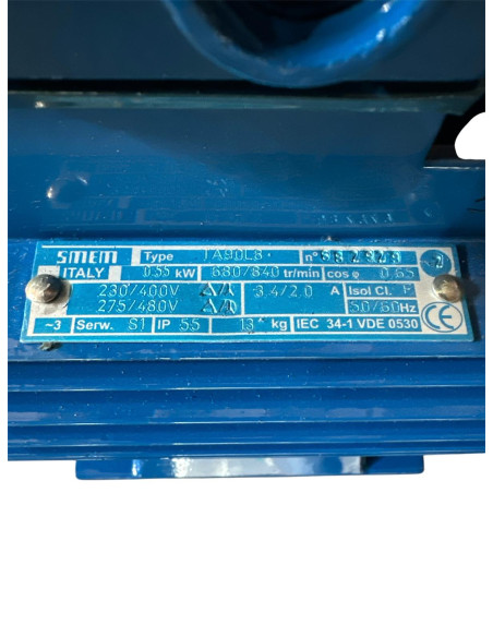Motor Smem ta90l8 0,55 kw (ta90l8)230//400 t00//142 ik425w1