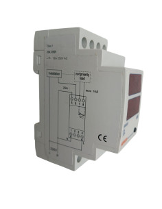 GEWISS GW96916 RELÈ GESTIONE CARICHI 1NC 2M. 2