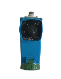 Palazzoli presa interbloccata con base portafusibili 3p t 16a 10h ip67 alluminio 50-100v-300hz fus e16 472363 2