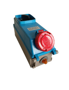 Toma de corriente industrial Palazzoli fija termoendurecible con enclavamiento automático 3p t 16a 380v 6h ip67 474330 2