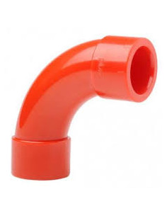 INIM SABE300250RS CURVA A 90° IN ABS ROSSO D°25