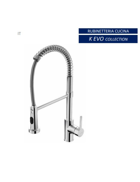 K501 MISCELATORE MONOCOM.LAVELLO C/MOLLA CROMATA