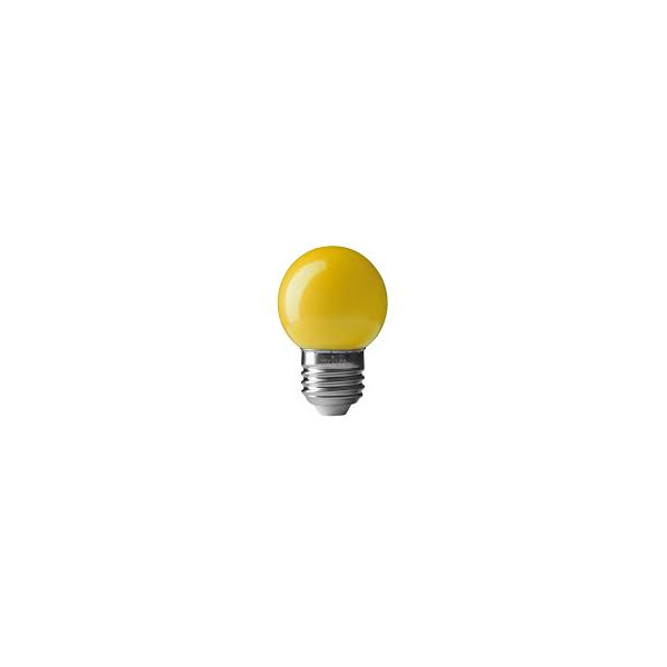 Ampoule LED jaune basique E27 0,5 W