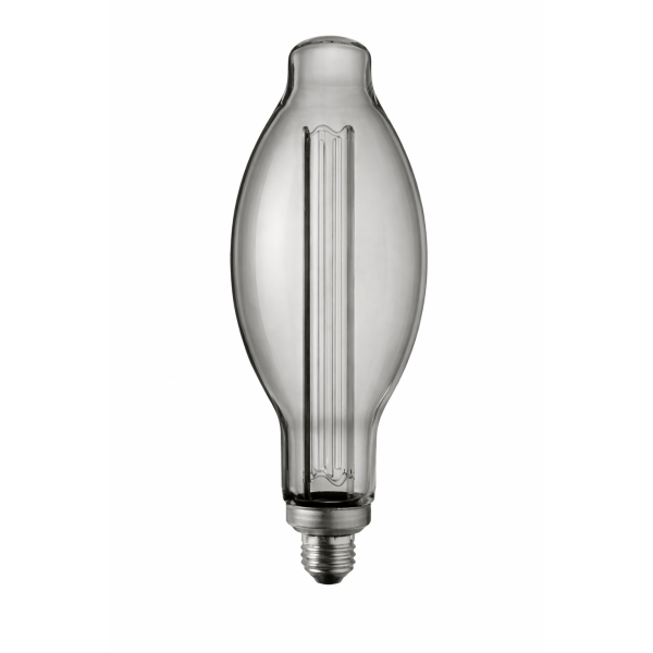 Wiva 12100661 Glasslight e115 fume' e27 4w 2000k d.115x345mm