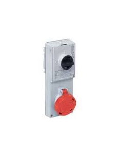 Ilme SQV 1664.5 Presa interbl. con portafusibili 3+t 380v 16a 6h IP55