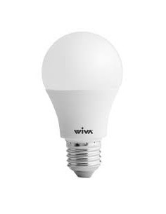 Wiva 12100238 Lampada led basic gls d60 e27 15w 4000k opale luce naturale