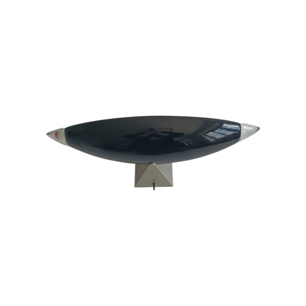 Barovier&Toso 6885sp new flu applique grande vetro nero/trasparente 250w e27