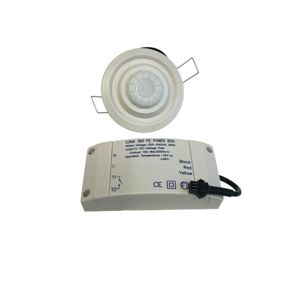 Lu 360 pe rilevat. di presenza a plafone/incasso