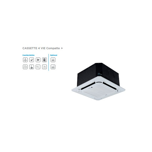 Midea MCAE-53 Unità interna di ricambio Cassetta 4 Vie 18000btu R32 Linea Multi